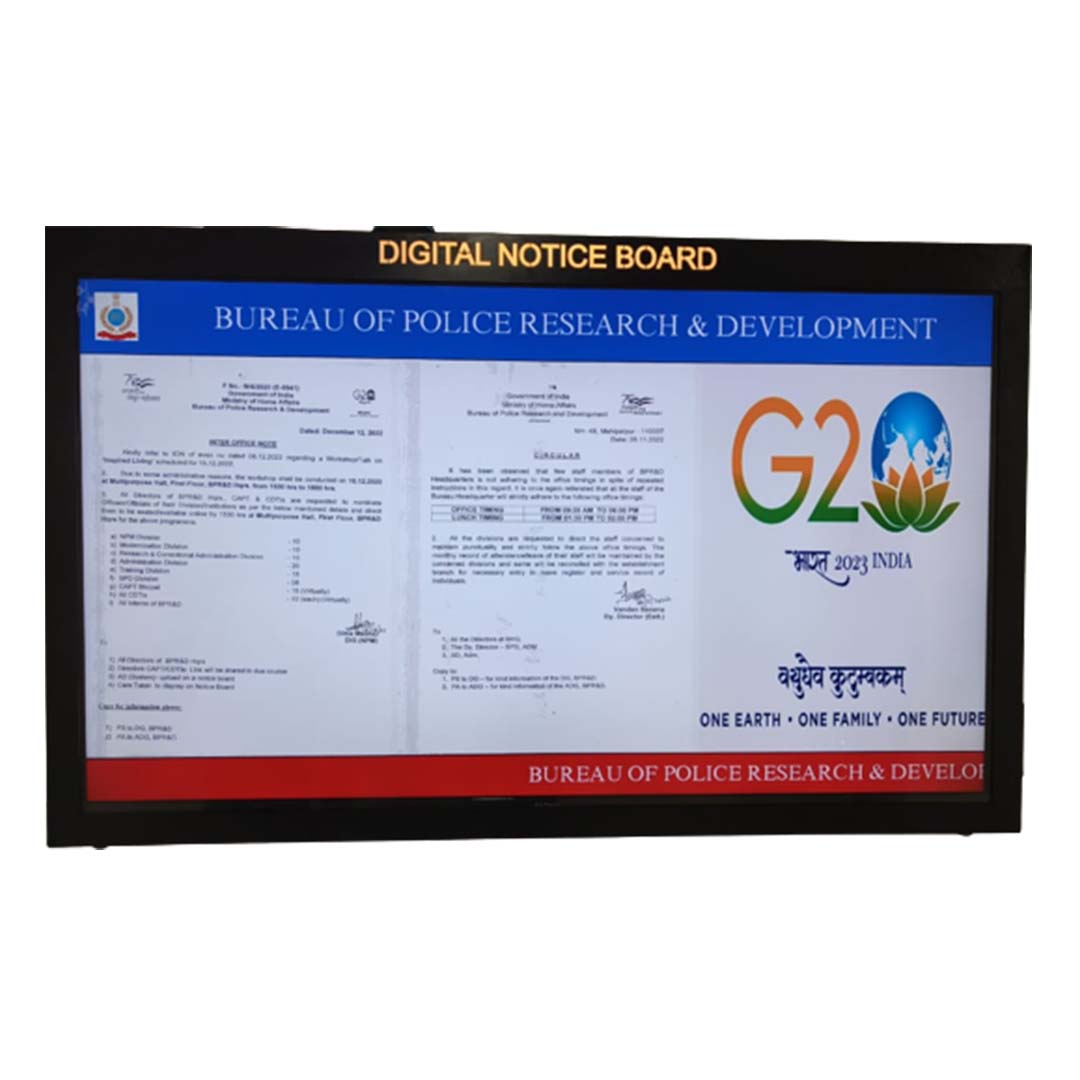 Digital Notice Boards G2